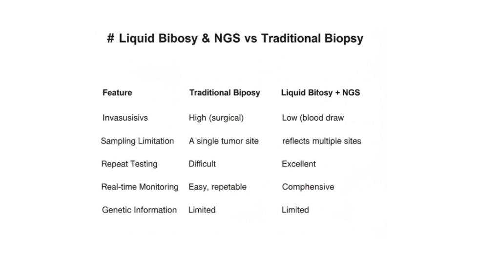 liquid biopsy vs traditional biopsy