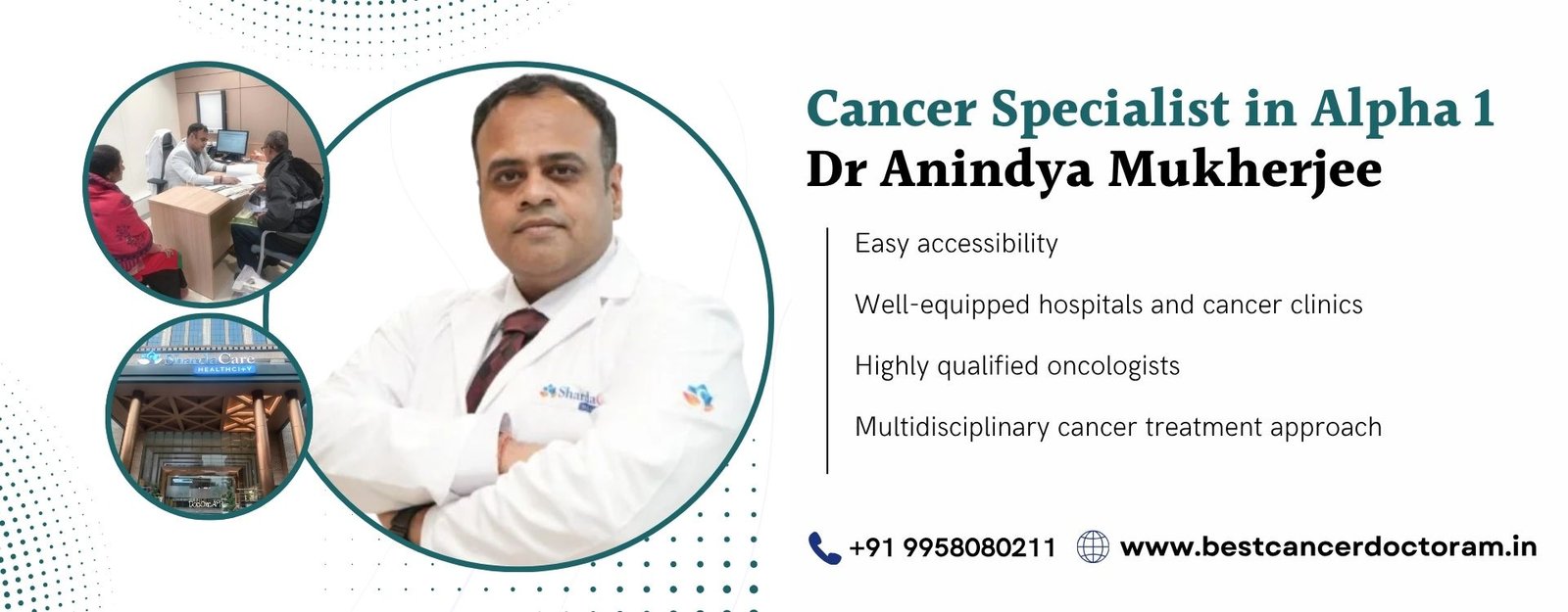 Cancer Specialist in Alpha 1 Dr Anindya Mukherjee