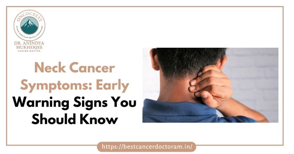 neck cancer symptoms